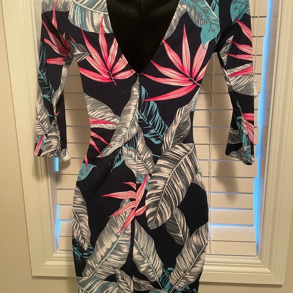 Fashion Nova Tropical Dress - Picture 5 of 5